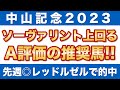 【中山記念2023予想】ソーヴァリントを上回るA評価！ラップ分析で選ぶ推奨馬を公開！