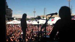 Falling in Reverse - Sink Or Swim [LIVE] - Warped Tour 2012 (Denver, CO)