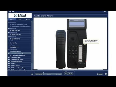 Mitel Feature Teacher: 5304 IP Phone