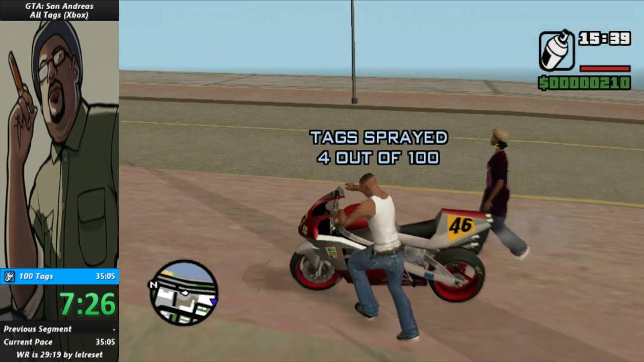 GTA:SA 100 TAGS [