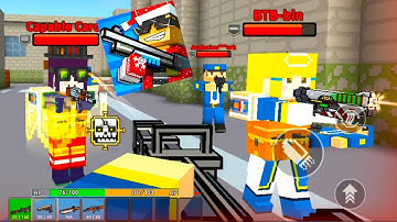 Cops N Robbers - FPS Mini Game - Gameplay Walkthrough Part 1 - Love Pixel Game (Android Games)