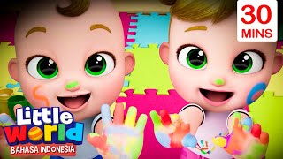 My Mom is the Best! | Little World in Indonesian | Cartoons and Children's Songs
