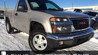 Used Silver 2005 GMC Canyon Reg Cab 111.2" WB 4WD SLE Z85 Review Bonnyville Alberta