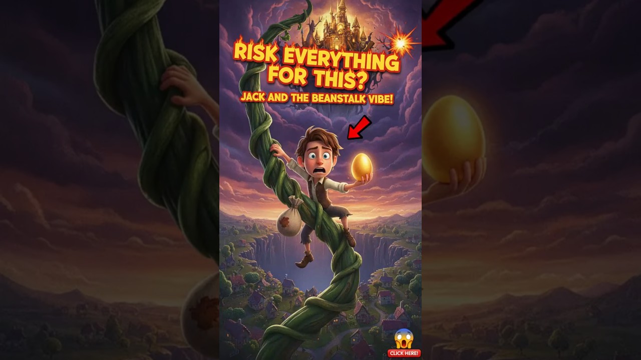 Jack and the Beanstalk:Climb the Sky, Steal the Gold💰Risk Everything 😱