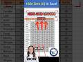 Excel में Zero Hide कैसे करें? 10 सेकंड की Smart Trick ⭐ #exceltips #exceltricks #exceltutorial