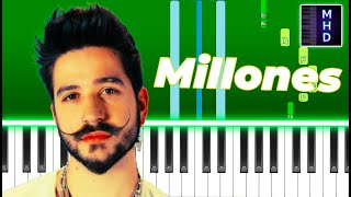 Camilo - Millones (Piano Tutorial Easy) screenshot 4