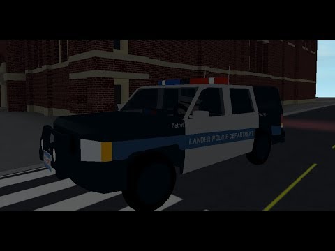 Roblox Lander Police Department Station Tour Patrolling A Little Youtube - roblox news police