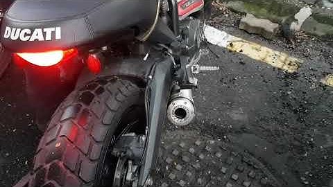 Improving supertrapp sound on Ducati Scrambler!
