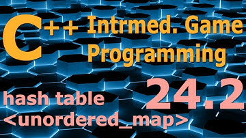 Intermediate C++ Game Programming DirectX [hash table / unordered_map] Tutorial 24.2