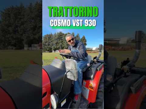 COSMO VST930 #agricolasordi #trattorino