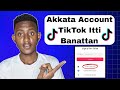 How To Create Tiktok Account In 2024
