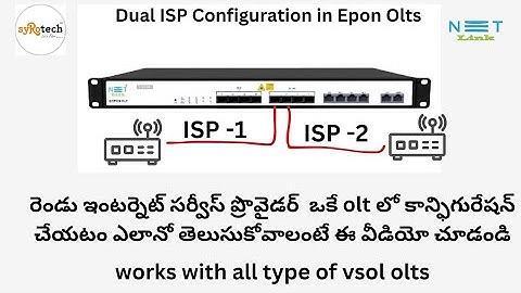 Telugu Step-by-Step OLT Setup Tutorial | how to OLT configuration | olt configuration