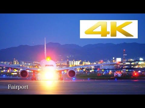 4k 福岡空港 飛行機離陸着陸動画集 Plane Spotting At Fukuoka Japan Youtube