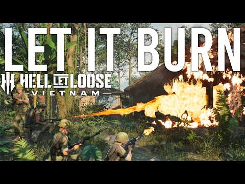 Hell Let Loose Vietnam – Flamethrower Gameplay is Pure Chaos