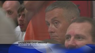 Greenville County fire chief charged with embezzlement