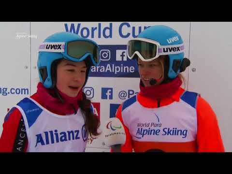 Menna Fitzpatrick wins women's dowhnhill VI  | 2018 World Para Alpine Skiing World Cup