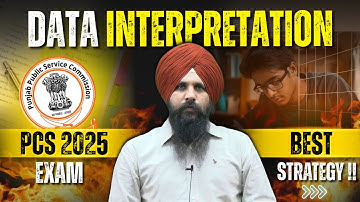 Data Interpretation for PCS CSAT 2025 | How To Solve DI Questions | Antarpreet Sir