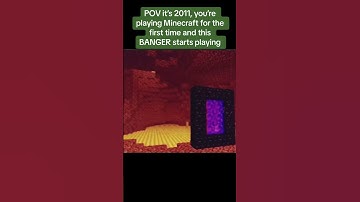 Thumbnail of 2011 Minecraft nostalgia #shorts