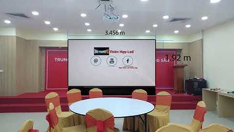 MÀN HÌNH LED P3 TRONG NHÀ TIỆC CƯỚI - Lh: 0988591119 - 0972013892