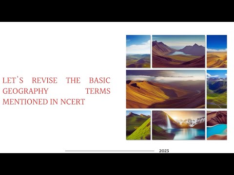 Basic geography terms from NCERT | ncert geography UPSC #upsc #viral #ytshorts #trending