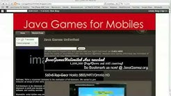Get Free Java Games For Your Phone