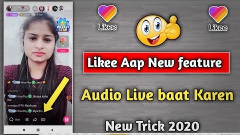 Likee App New Feature Audio Live Talk | Likee App New Feature Video Call Talk | Likee App