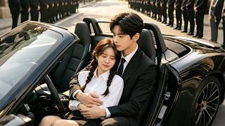 A rural girl is forcefully kissed on the road by a man in black and slaps him away. He turns out to