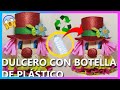 COMO HACER un DULCERO con BOTELLA DE PLÁSTICO reciclaje (paso a paso)