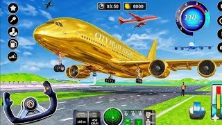 フライト・エアプレーン・シティ・パイロット・シミュレーター - 旅客機ボーイング緊急着陸 - Androidゲームプレイ screenshot 2