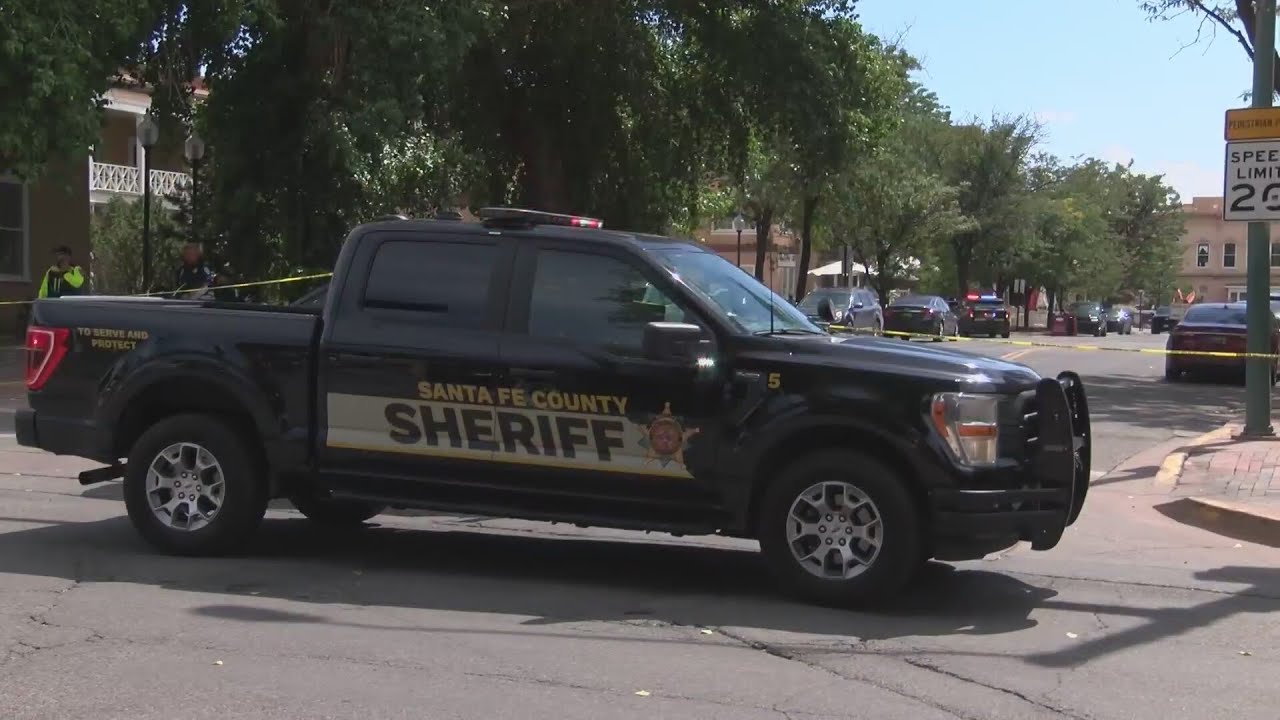 Santa Fe shooting cancels events; suspect in custody - YouTube
