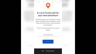 Google Local Guide Rewards | Google Maps Pin | Google Gifts/Swags screenshot 1