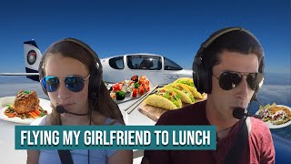 Girlfriend FLYING Lunch Date through San Diego Class Bravo
