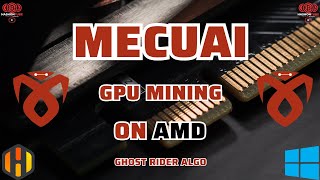 MECUAI (MECU) - GPU Mining - GhostRider - AMD - A Step-by-Step Guide