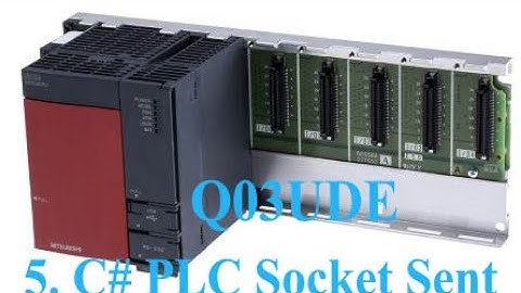 5. C# Send command to Mitsubishi PLC Q-Series By Socket Udp (2020)