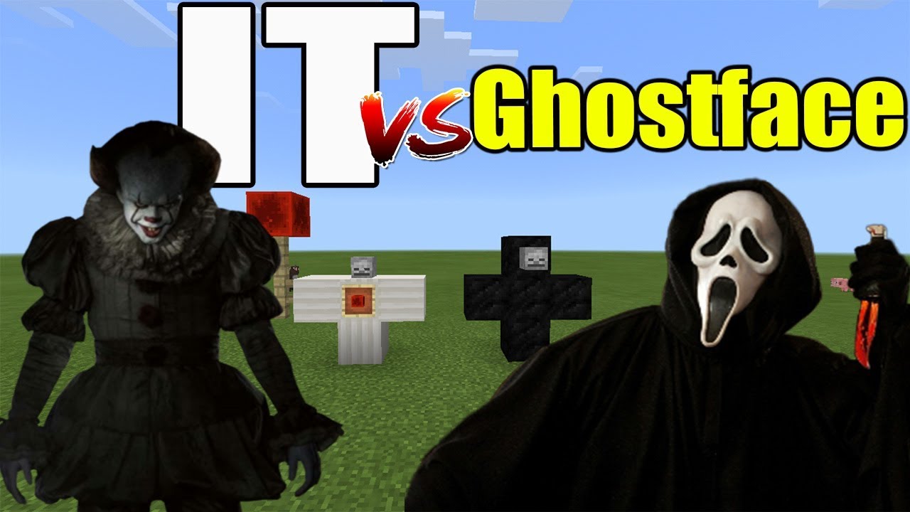 IT vs Ghostface | Minecraft PE