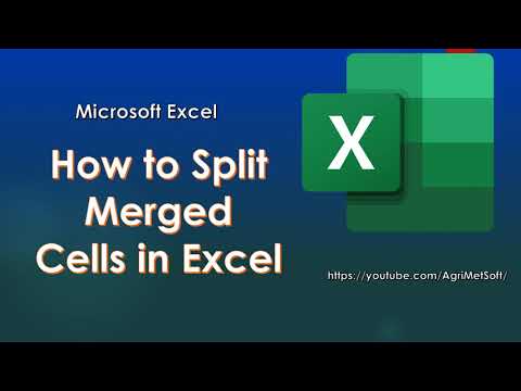 Video: Kun je een niet-samengevoegde cel in Excel splitsen?