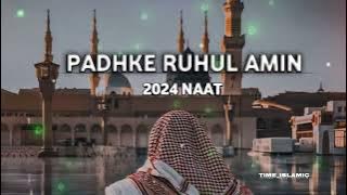 Padhke Ruhul Amin sure vaddua 🌠🥀||chaand taare ||new naat slowed reverb@time_islamic786