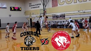 Conroe Tigers vs Tomball Cougars 9th Grade Boys Basketball &quot;Conroe White Team&quot;