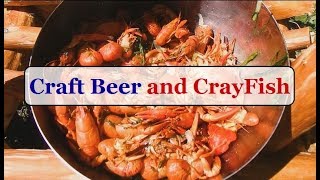 Catching Cooking Crayfish - Craft Beer - Bushcraft - Gabrielius Ser