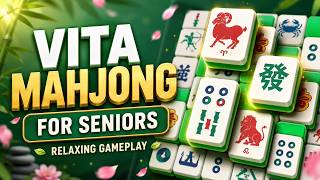 vita mahjong level 3 gameplay relaxing tile matching puzzle screenshot 1