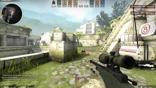 csgo de aztec headshot gameplay