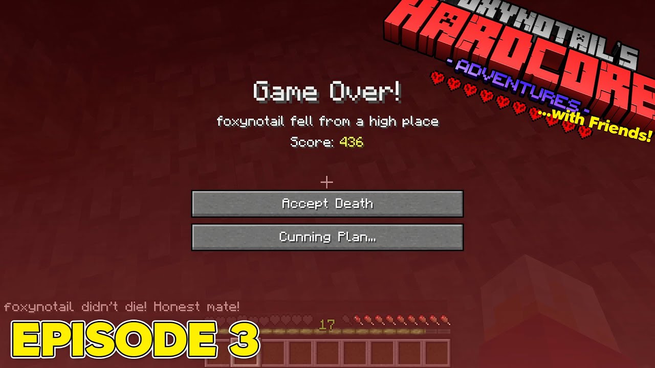 Minecraft Hardcore - CHEATING Death - YouTube