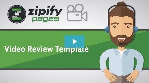 Zipify Pages Video Review Template