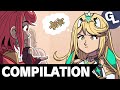 Pyra and Mythra Join Smash! Super Smash Bros. Ultimate Comic Dub Compilation 13 - GabaLeth