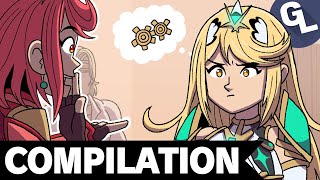 Pyra And Mythra Join Smash Super Smash Bros Ultimate Comic Dub Compilation 13 - Gabaleth