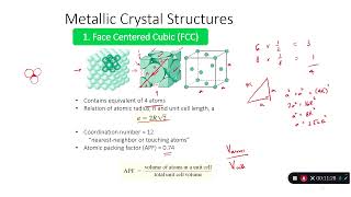 Materials - Chapter 3 - Structure of Crystalline Solids - Intro Part 1