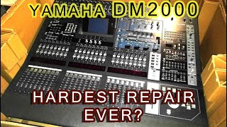 Yamaha DM2000 Repair & Reaper Setup (Reaper.fm) - Hardest Repair I've Ever Done?