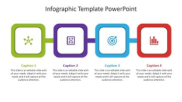 How to Create a  4 Step Infographic in PowerPoint #slideegg