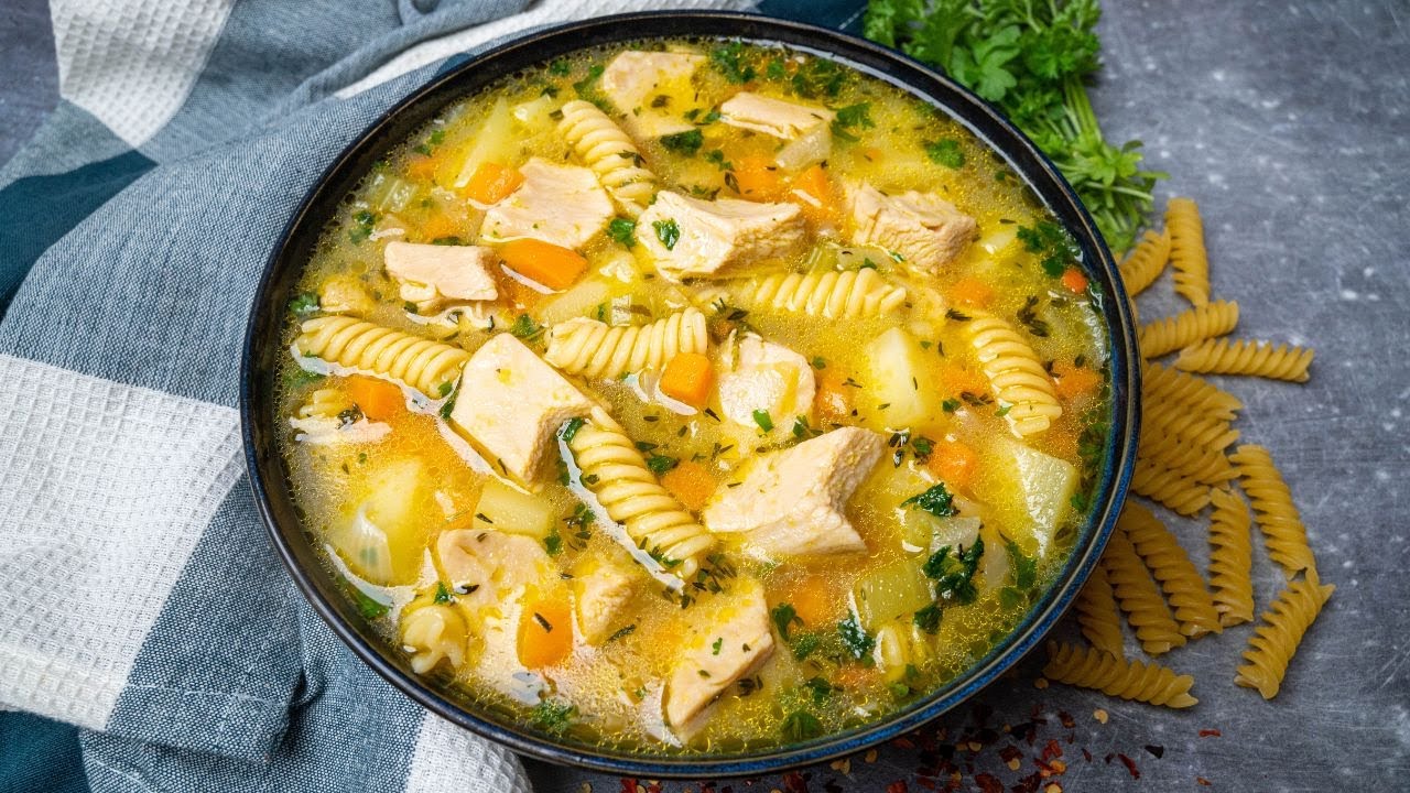 Vegan Chicken Noodle Soup - Nora Cooks