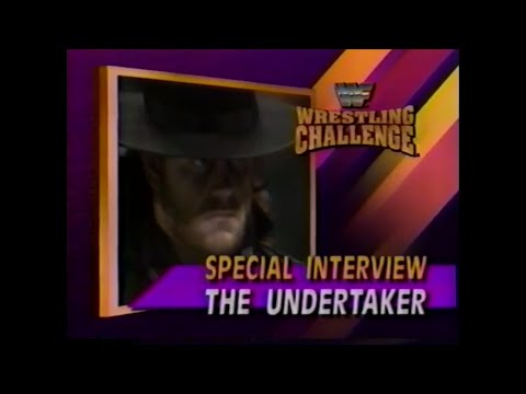 Interview With The Undertaker And Brother Love Wrestling Challenge Dec 23rd 1990 